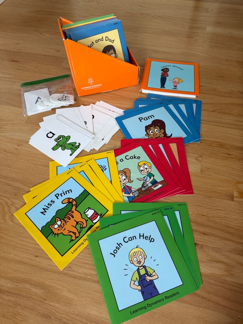 Learning Dynamics 4 Weeks to Read, book set & lesson manual